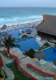 坎昆 El Pueblito Beach酒店 外观 照片