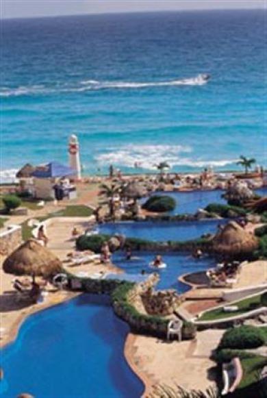 坎昆 El Pueblito Beach酒店 外观 照片